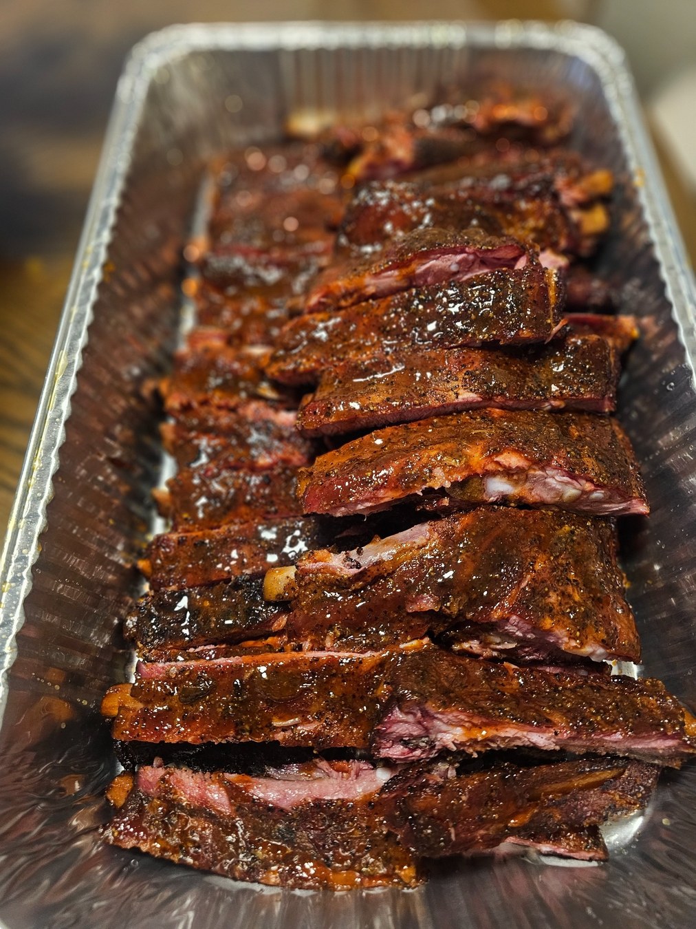 Chef Josh’s slow-smoked bbq ribs