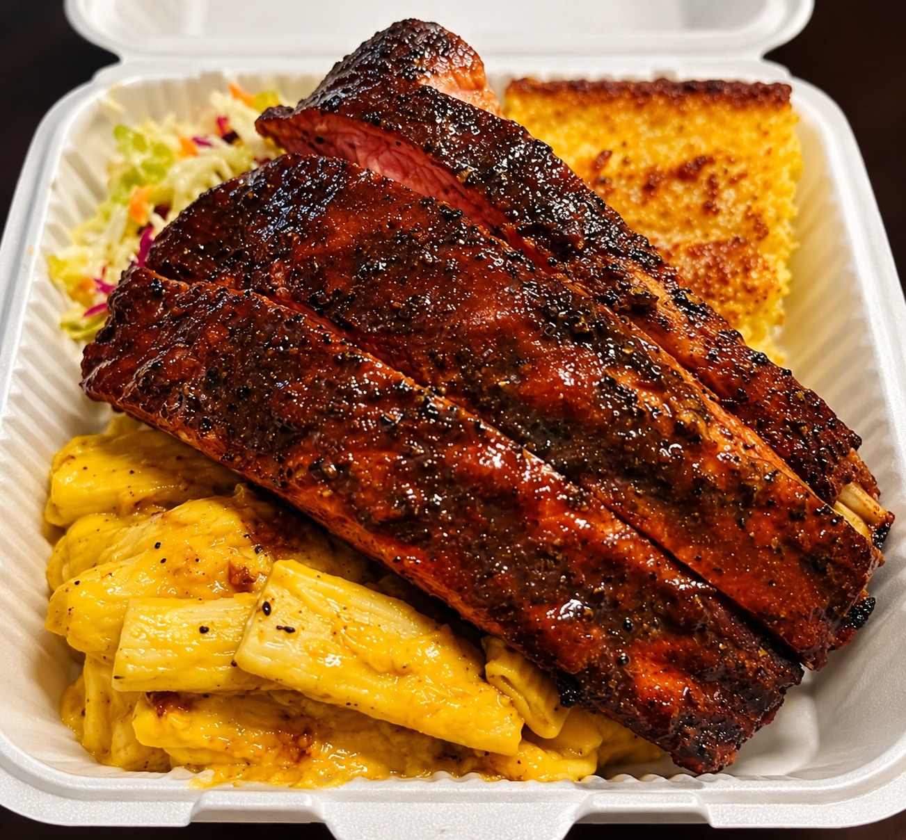 Chef Josh’s ribs & macaroni