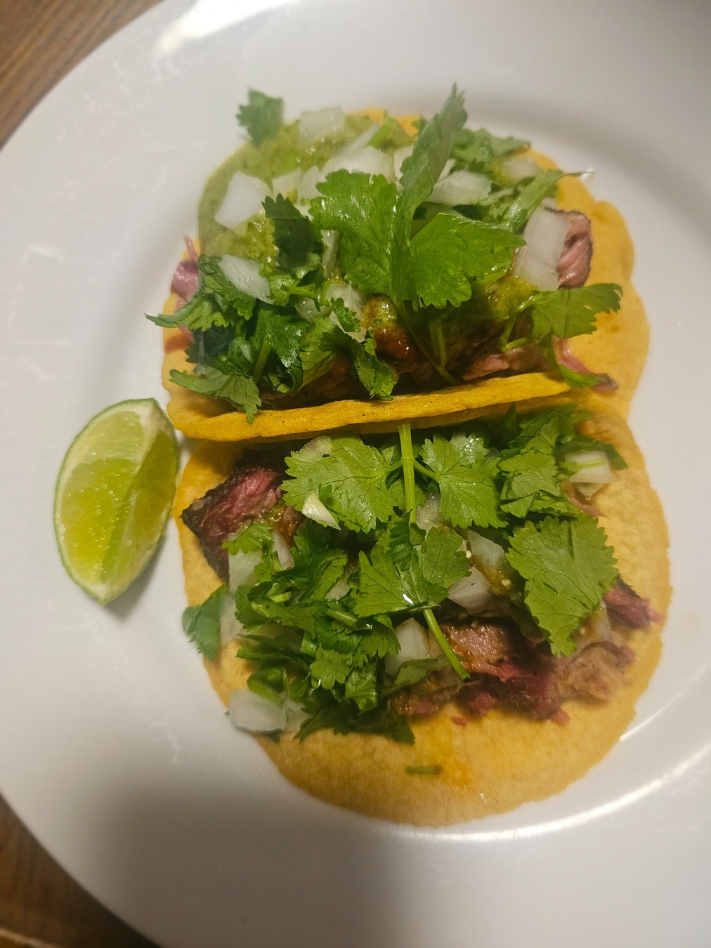 Chef Josh’s cilantro & salsa tacos